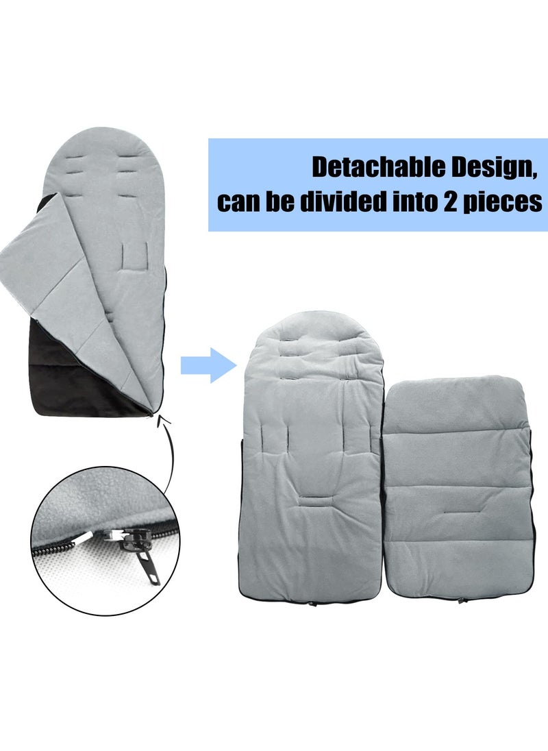 Universal Baby Footmuff for Pushchairs  Strollers - Extra Long Winter Sleeping Bag for Cozy Warmth, Ideal for Infants  Toddlers