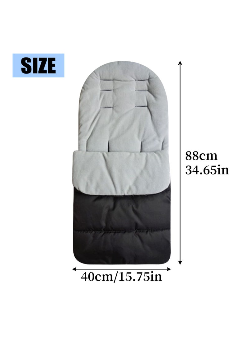 Universal Baby Footmuff for Pushchairs  Strollers - Extra Long Winter Sleeping Bag for Cozy Warmth, Ideal for Infants  Toddlers
