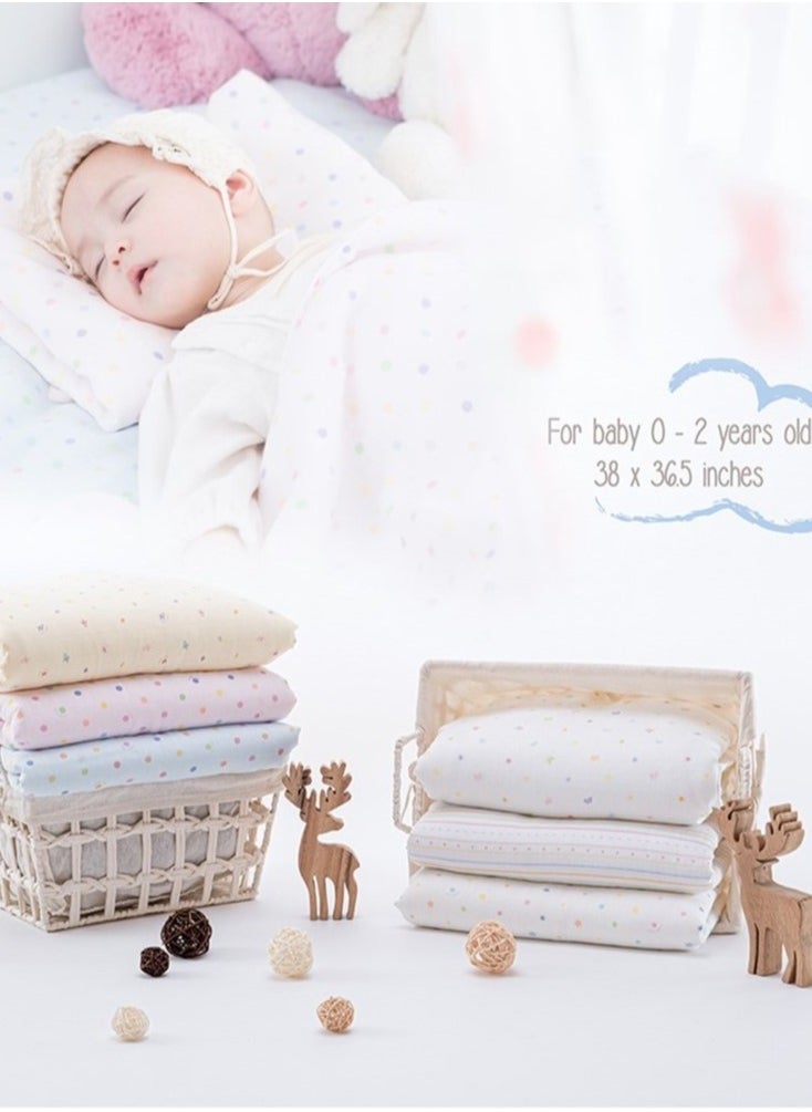 My Cozy Bamboo Blanket (for Baby 0-2 years old) Playful Pink