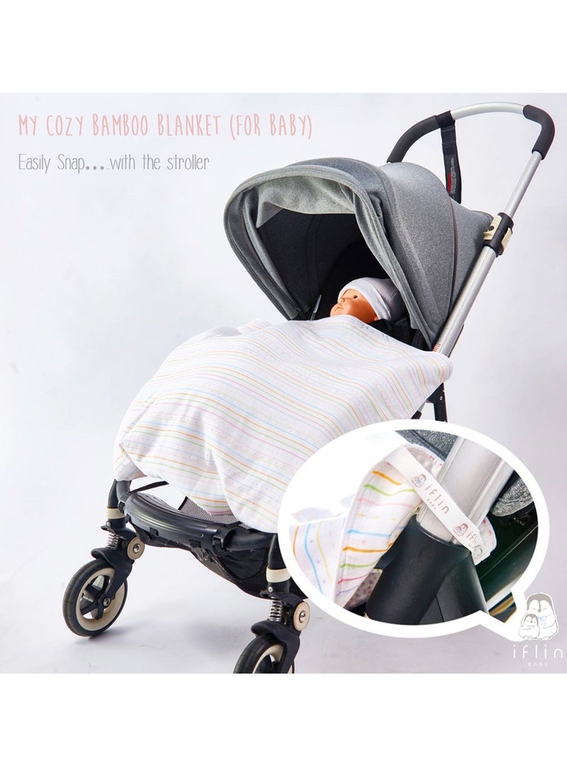 My Cozy Bamboo Blanket (for Baby 0-2 years old) Playful Space