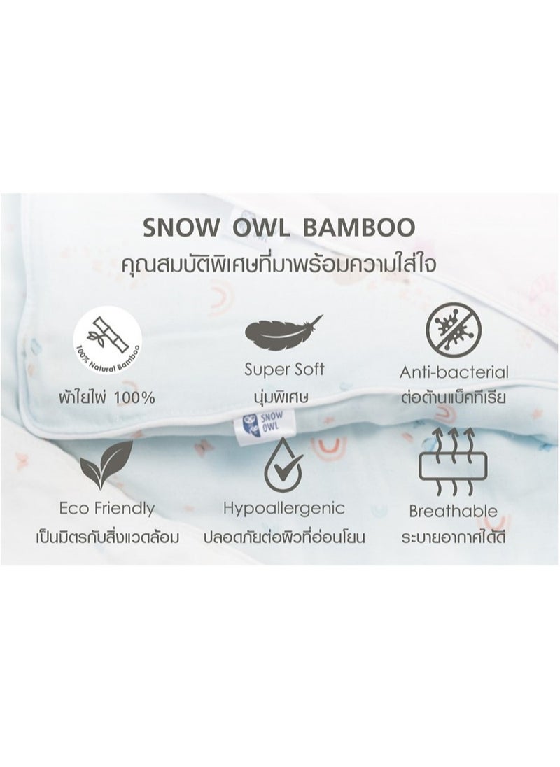Snow Owl Bamboo Muslin 30