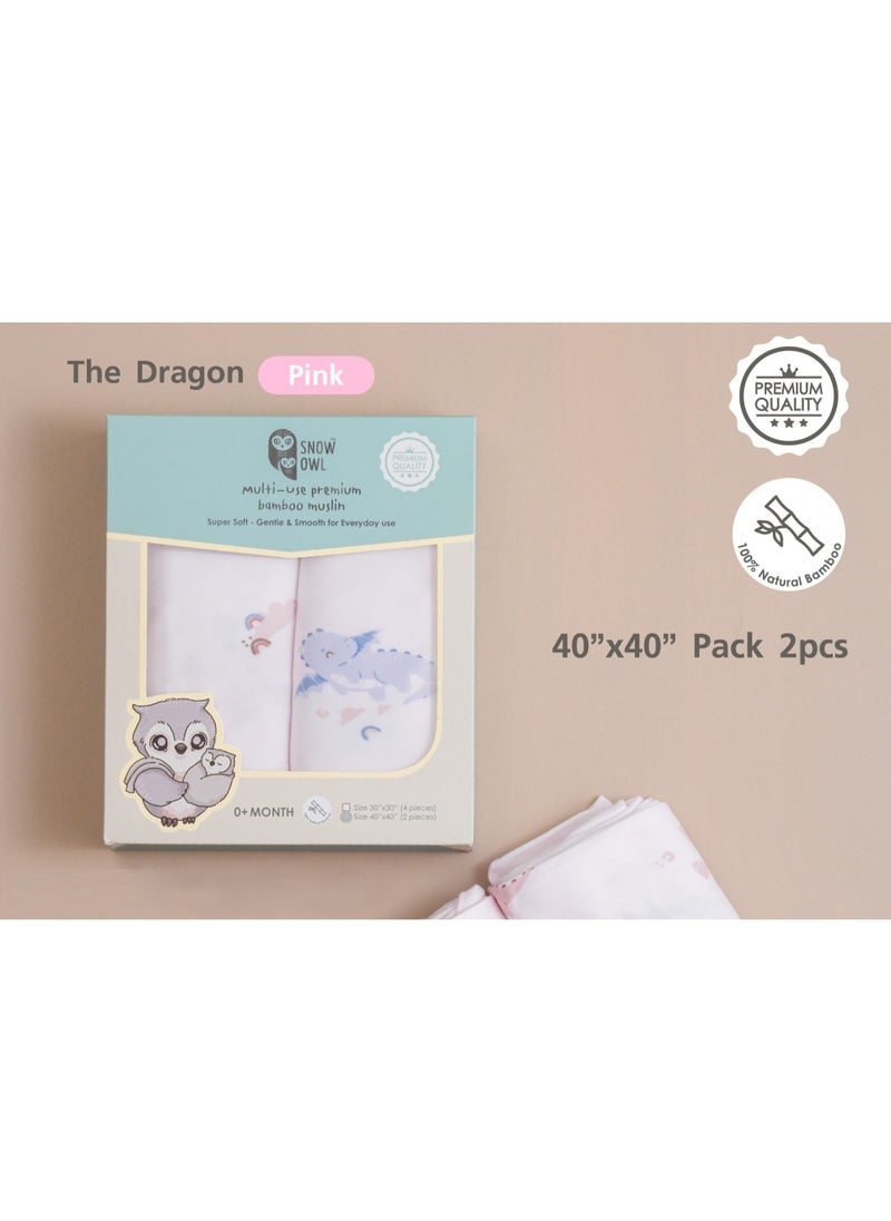 Snow Owl Bamboo Muslin 40