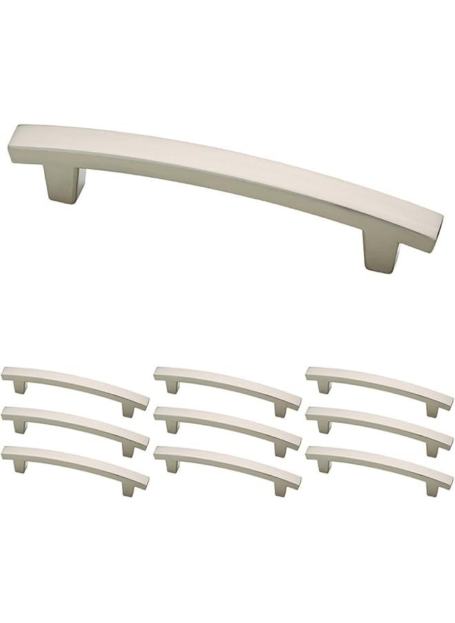 P29615K-SN-B Pierce Kitchen or Furniture Cabinet Hardware Drawer Handle Pull, 4