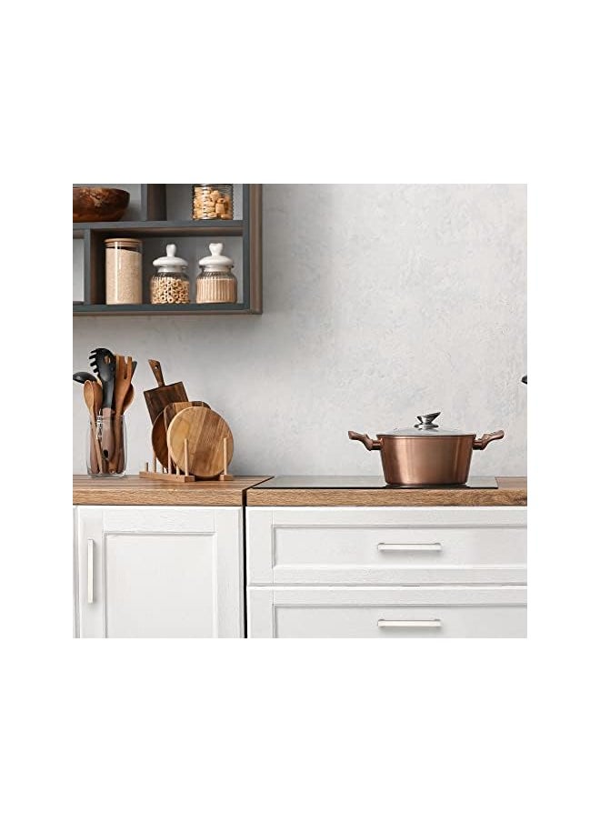 3 Pack 5 Inch Kitchen Square Cabinet Handles Satin Nickel Cabinet Pulls Brushed Nickel Drawer Pulls Kitchen Cabinet Hardware Kitchen Handles for Cabinets Cupboard Handles Drawer Handles
