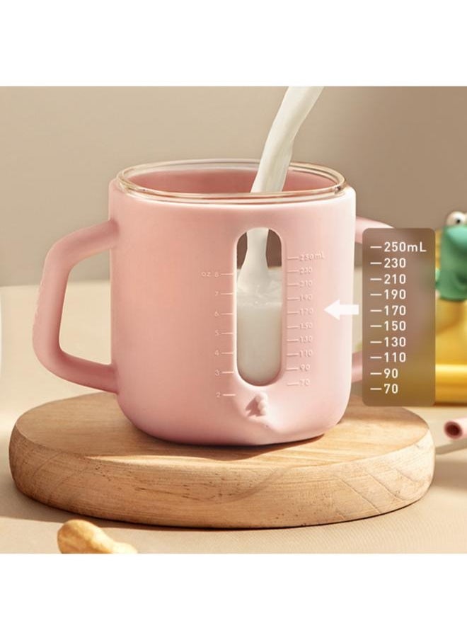 Toby Milk Cup - 250Ml - T-Rex - Pink