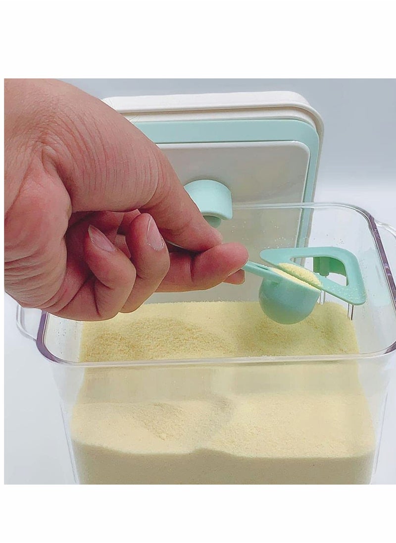 Portable Baby Formula Dispenser, BPA-Free Milk Powder Container with Sealed Lid for Newborns and Infants