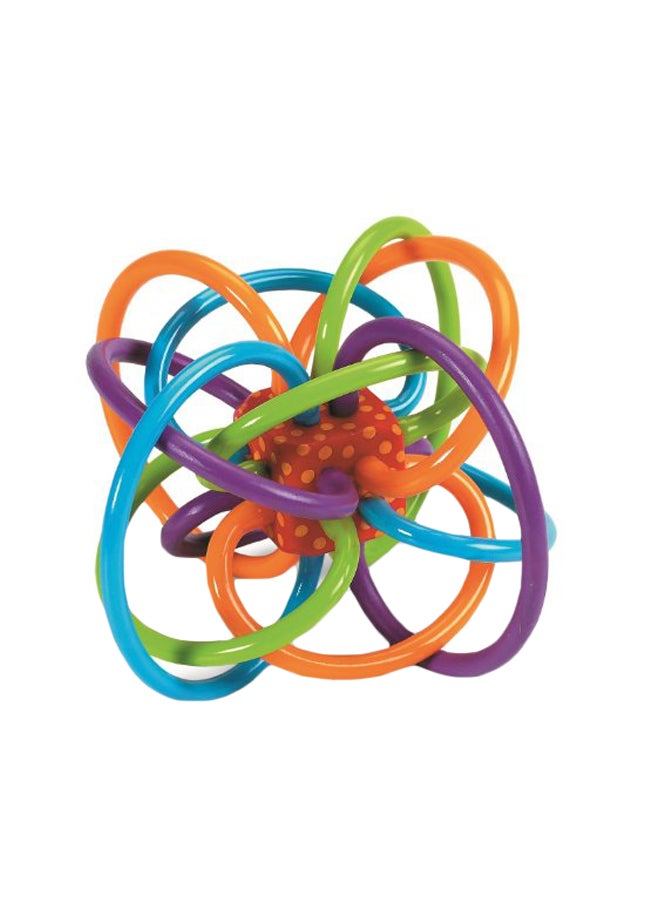 2-Piece Rattle And Sensory Teether (12-18 Months)