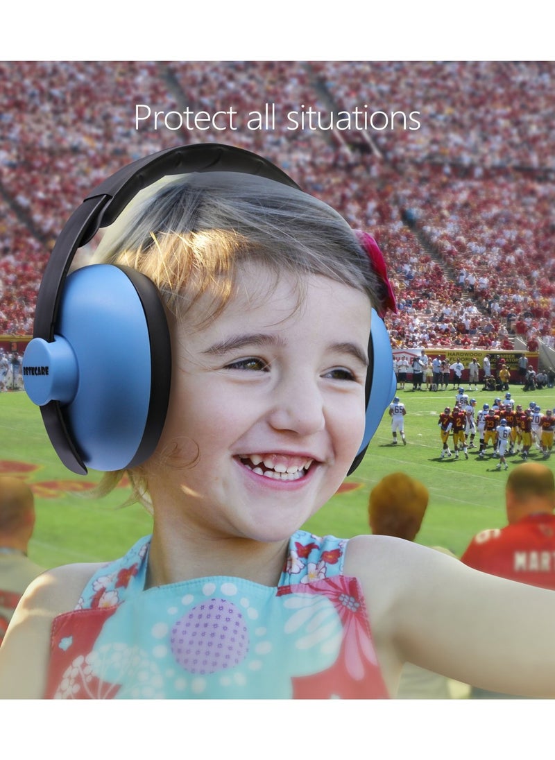 Ear Protection for Baby, Baby Earmuffs，for Infant and Toddlers Up to 36 Months,Noise Cancelling Headaphones for Babies, Blue