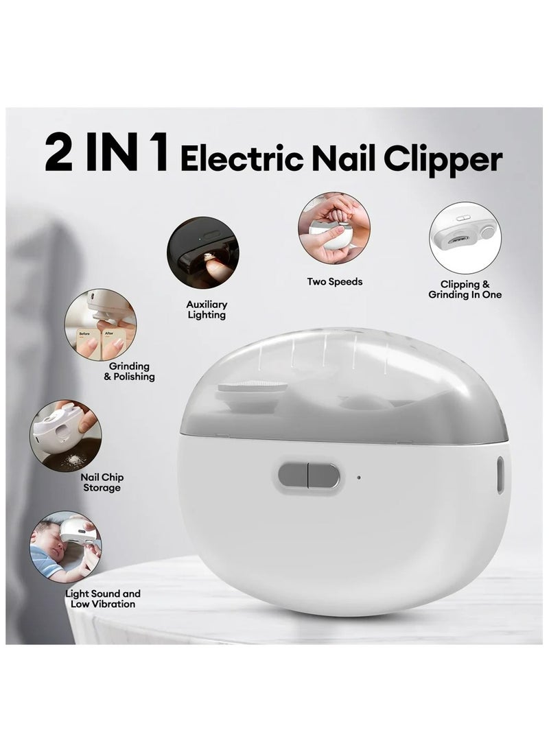 Polishing Nail Clipper Trimmer Cutter For Baby Unisex Adults Manicure Tool Pink Purple or White