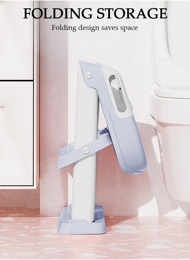 Kids Potty Training Toilet Seat with Step Stool Ladder,Toddlers-Comfortable Safe Potty Seat with Anti-Slip Pads Folding Ladder for Boys and Girls