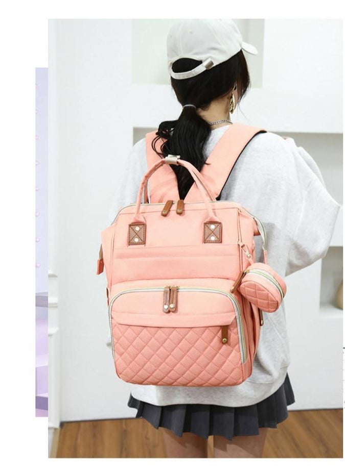 Stylish Multi-Functional Waterproof Baby Large Capacity Durable Travel Diaper Bag