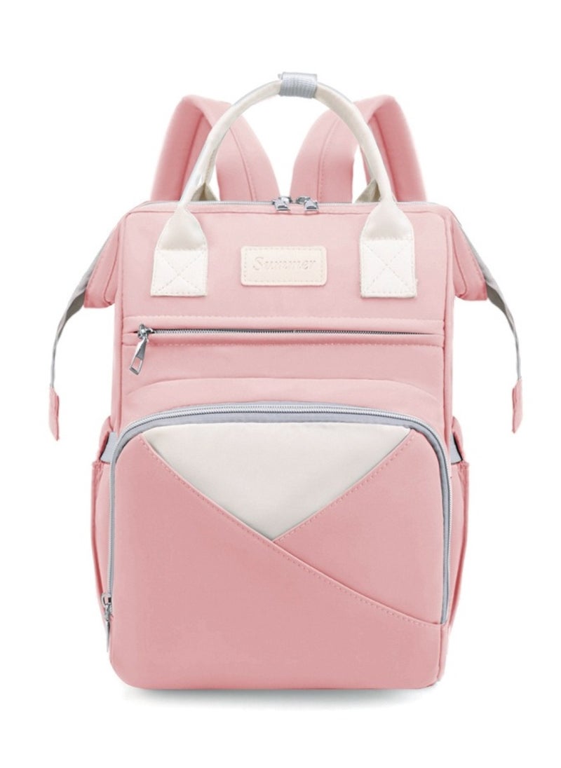Pink Mum's Baby Travel Backpack