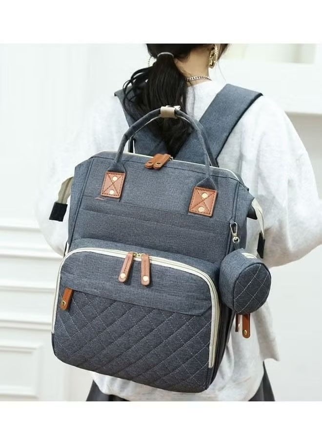 Diaper Bag Backpack, Multifunction Travel Back Pack Maternity Baby Changing Bags, Large Capacity, Waterproof and Stylish