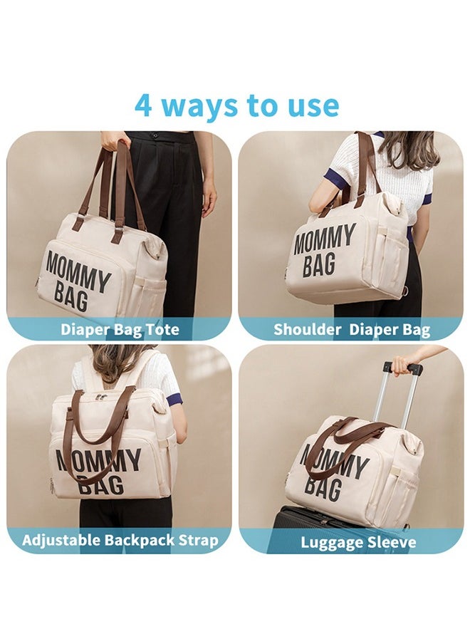 Multifunctional Mommy Large Baby Diaper Bag