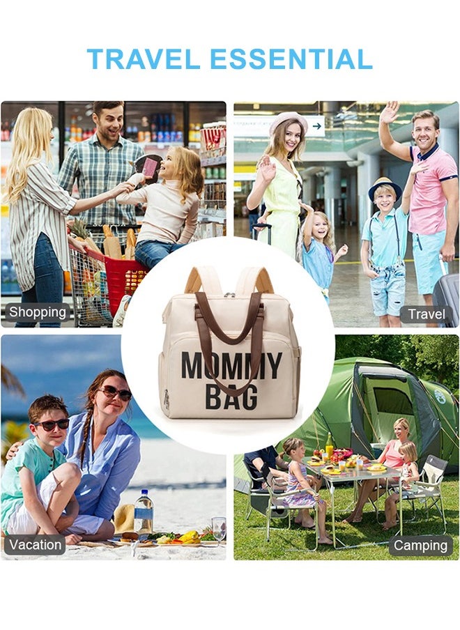 Multifunctional Mommy Large Baby Diaper Bag