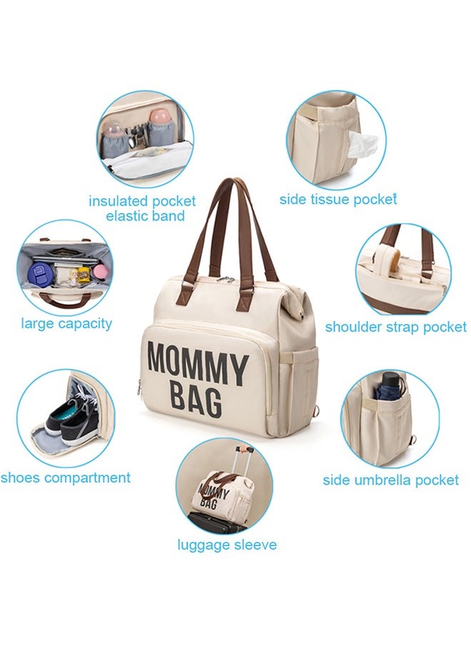 Multifunctional Mommy Large Baby Diaper Bag
