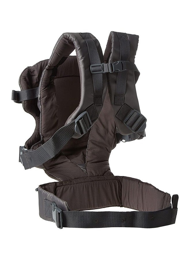 Adjustable Removable Soft Ergonomic Baby Sling Carrier With Hip Seat, Head Support and Breathable Mesh, Grey