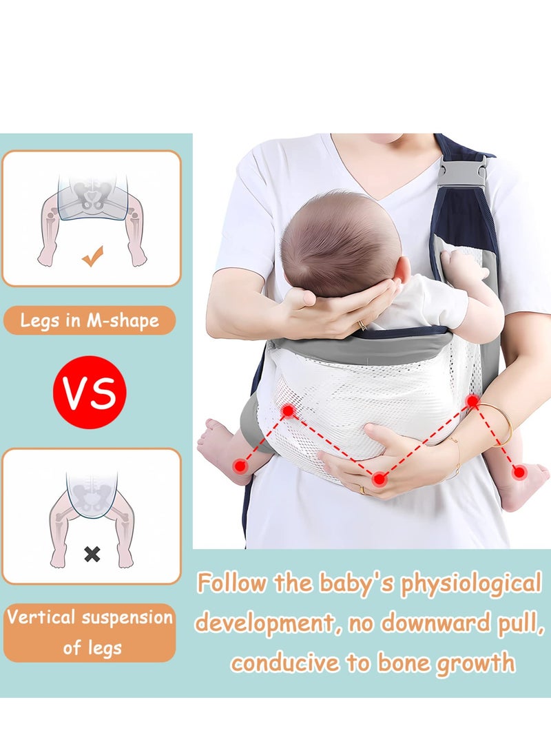 Baby Carrier with Adjust Breathable for Newborn Toddlers