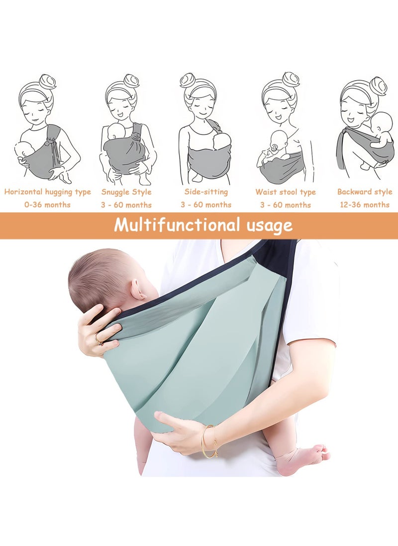 Baby Carrier with Adjust Breathable for Newborn Toddlers