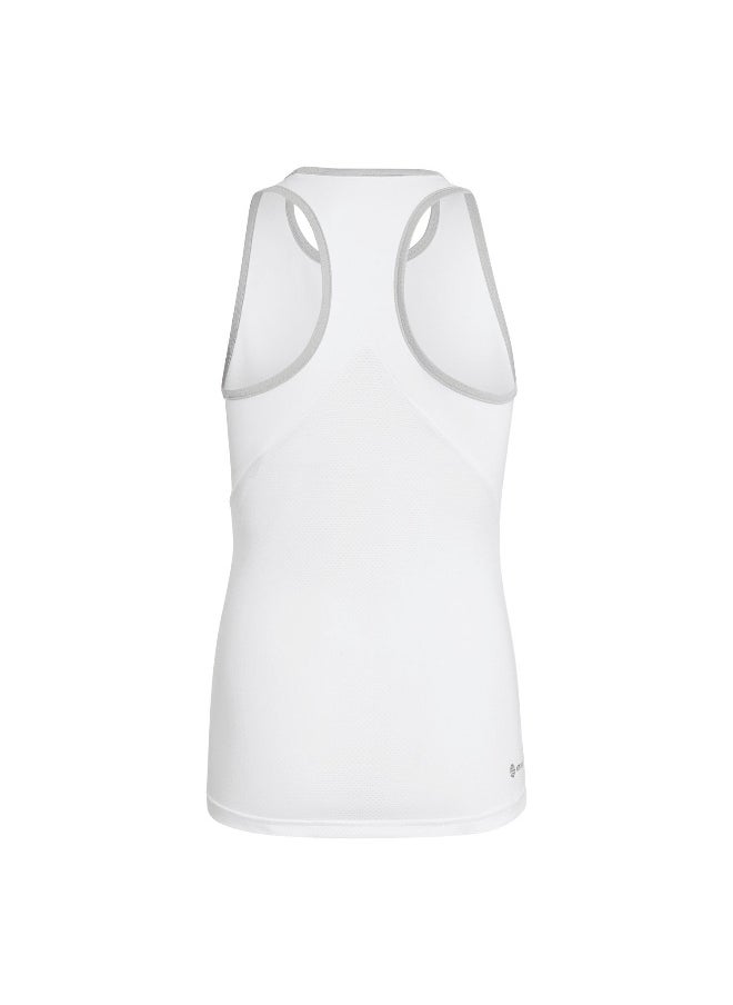 Adidas G Club Tank White Tennis Tops For Girls 116