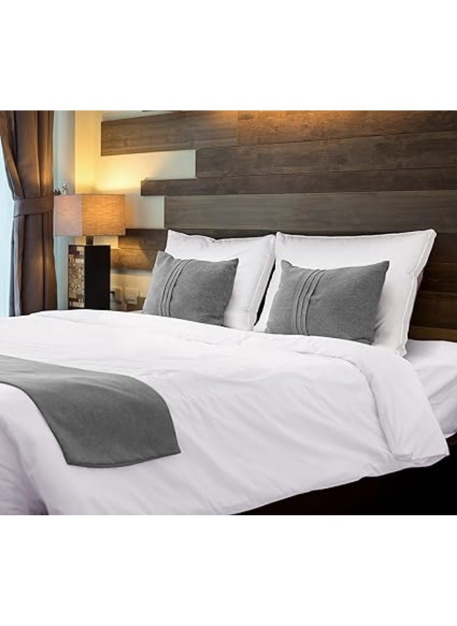 Bed Pillows for Sleeping King Size (White), Set of 2, Cooling Hotel Quality, Gusseted Pillow for Back, Stomach or Side Sleepers