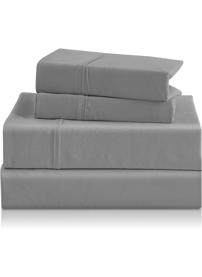 CozySmile Twin Sheet Set - 3 Piece Super Soft Breathable Bed Sheet & Pillowcase Set, 16