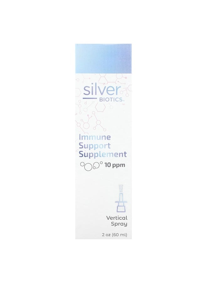 American Biotech Labs, Silver Biotics, Immune Support Supplement, 10 ppm, 2 oz (60 ml)