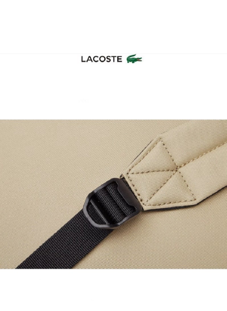 Lacoste Printed Casual Backpack Blue
