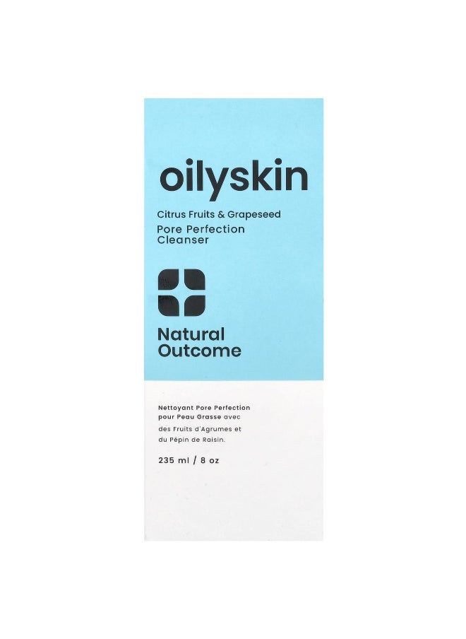 Natural Outcome, Oily Skin, Pore Perfection Cleanser, 8 oz (235 ml)