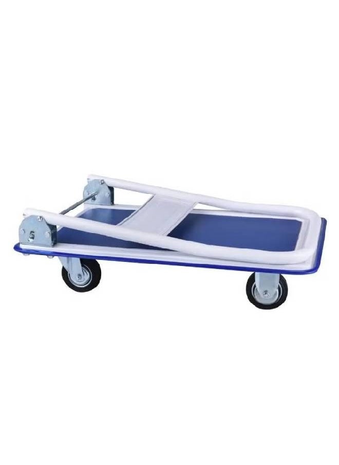 Heavy Duty Folding Platform Cart with Swivel Wheels 4 Wheel Utility Dolly Affordable Weight Capacity 300 Kg