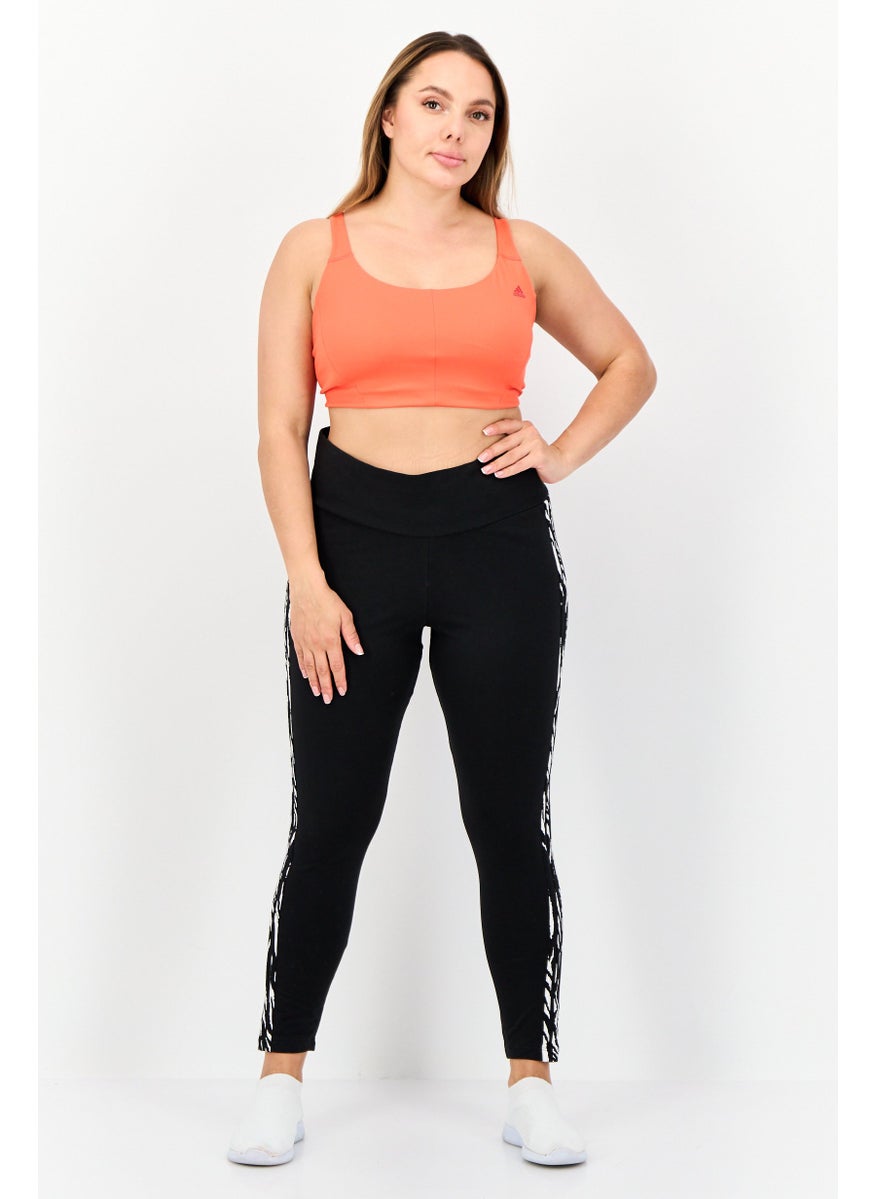 Women Sportswear Fit Training Leggings, Black