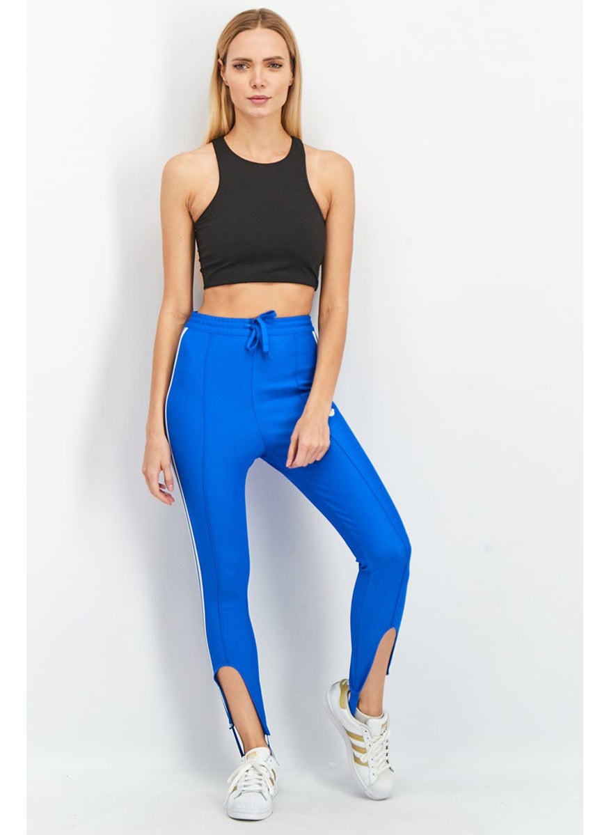 Women Sportswear Fit Beckenbauer Training Track Pants, Blue