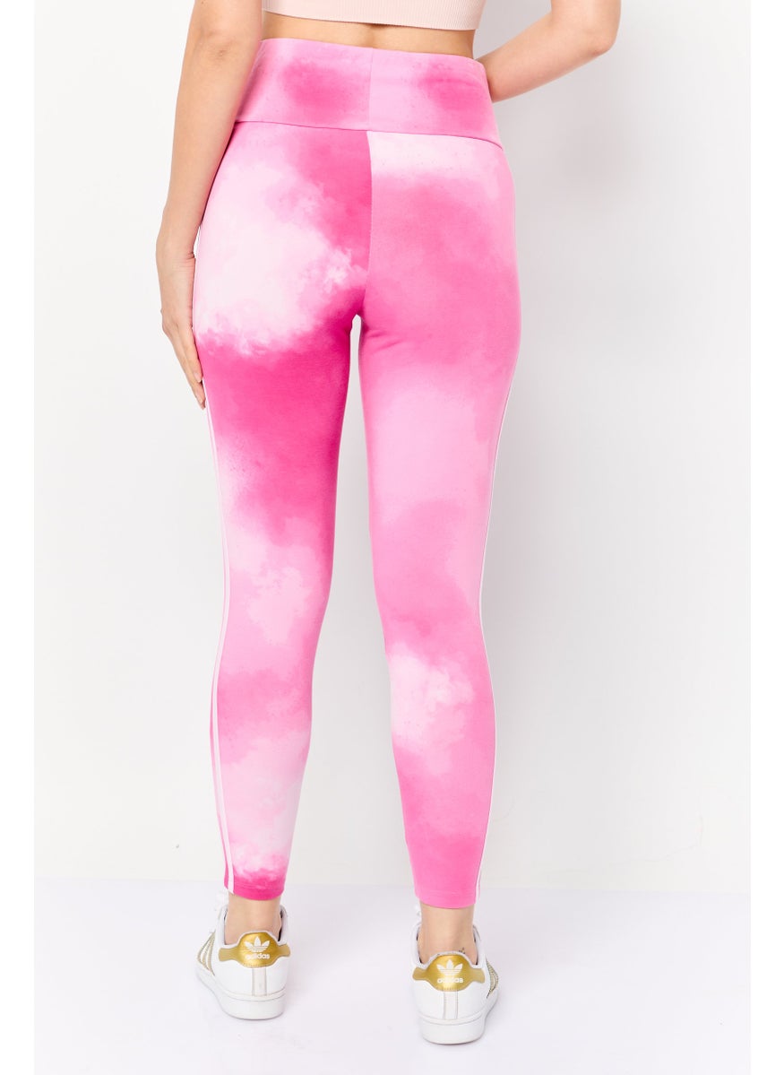 Women Sportswear Fit Training Leggings, Pink