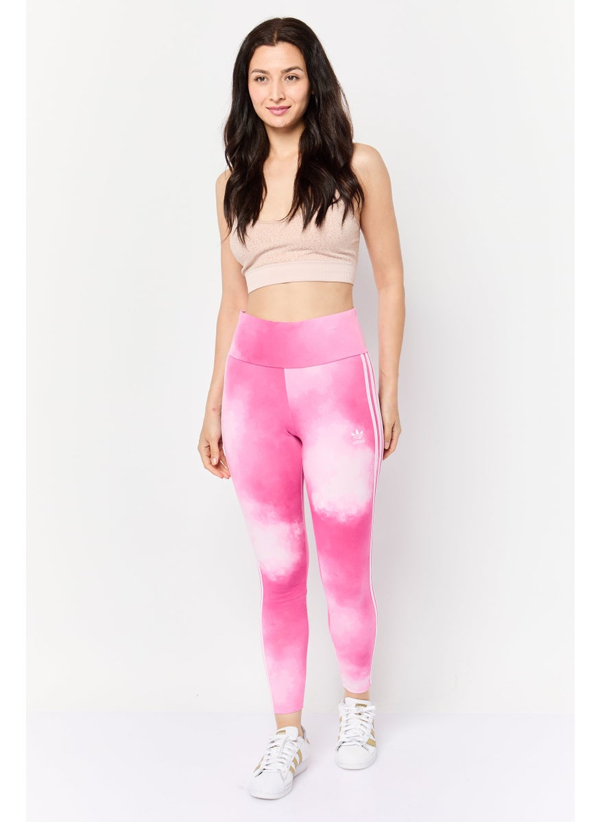 Women Sportswear Fit Training Leggings, Pink