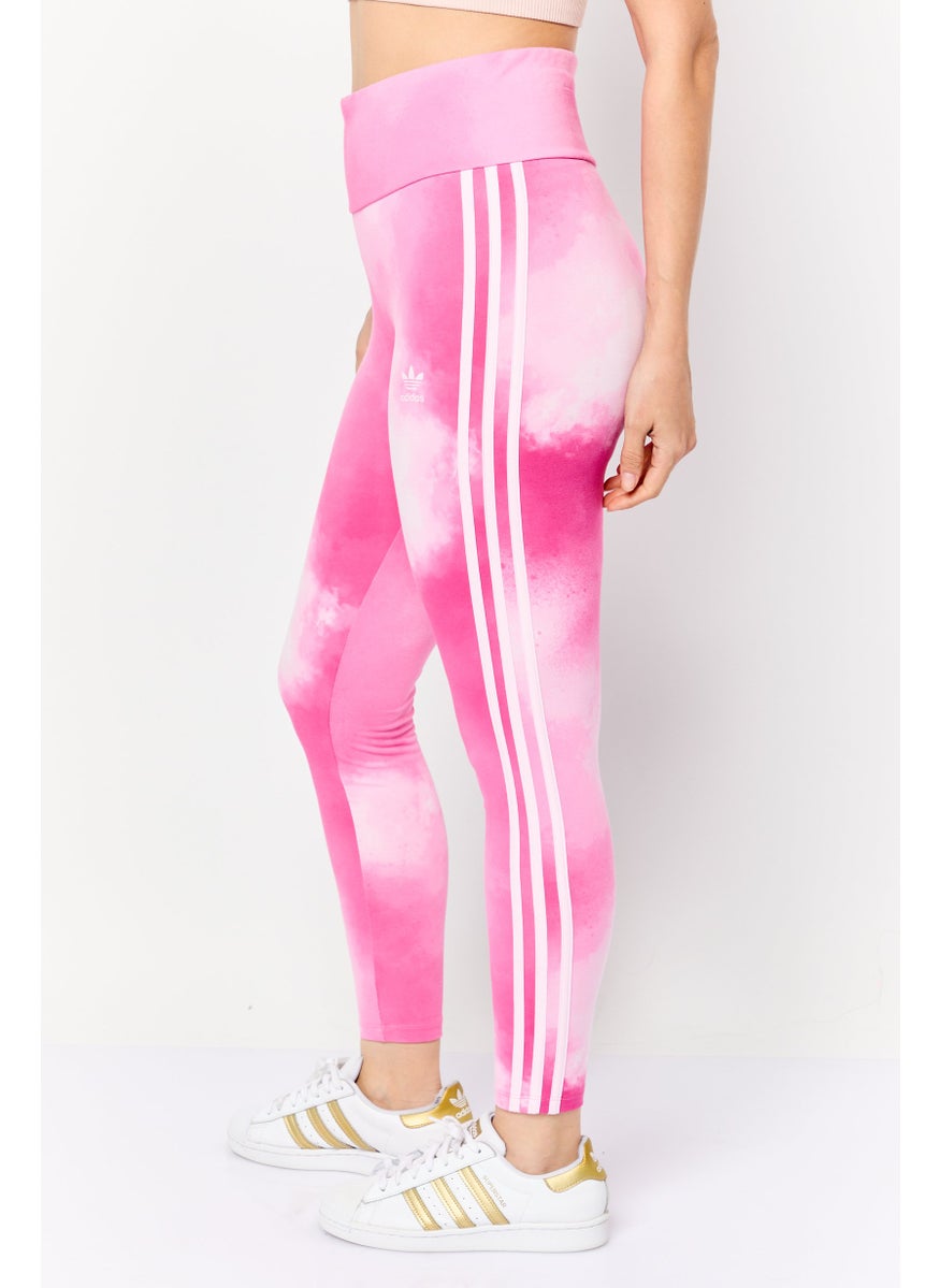 Women Sportswear Fit Training Leggings, Pink