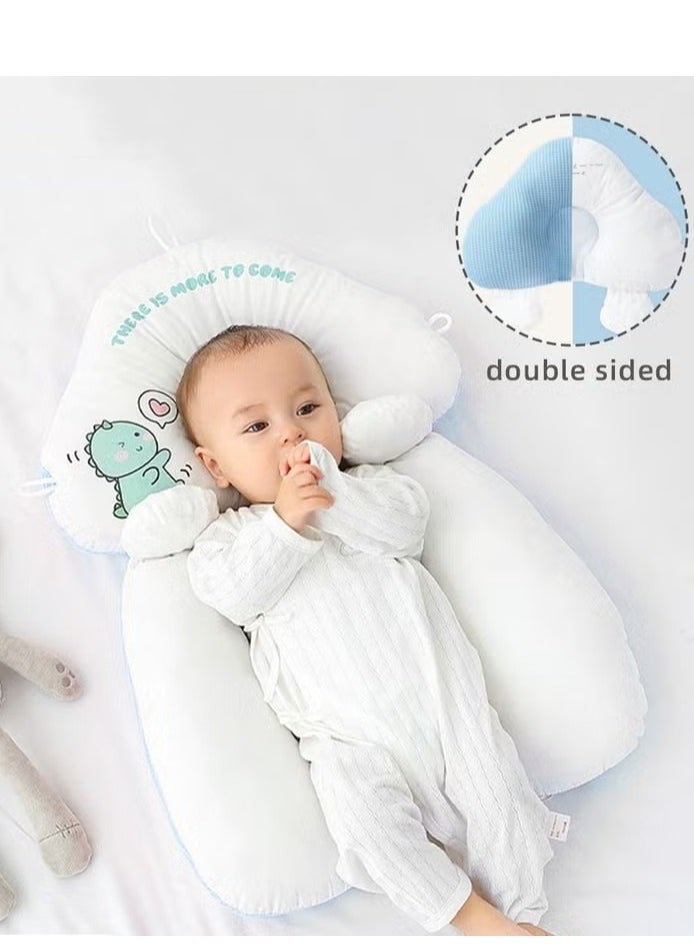 Baby Newborn Nursing Sleeping Pillow Anti-Startle Toddler Boys and Girls Comfortable Lightweight Shaping Pillows for Kids Infant