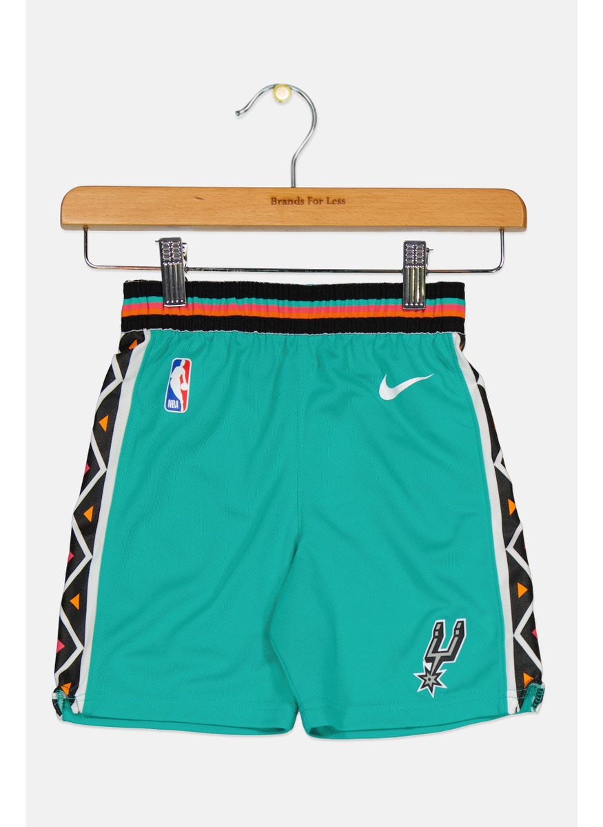 Nike x NBA Toddlers Boy Brand Logo Shorts, Green