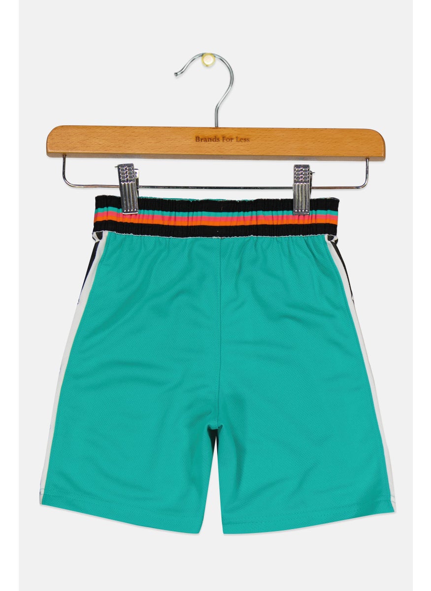 Nike x NBA Toddlers Boy Brand Logo Shorts, Green