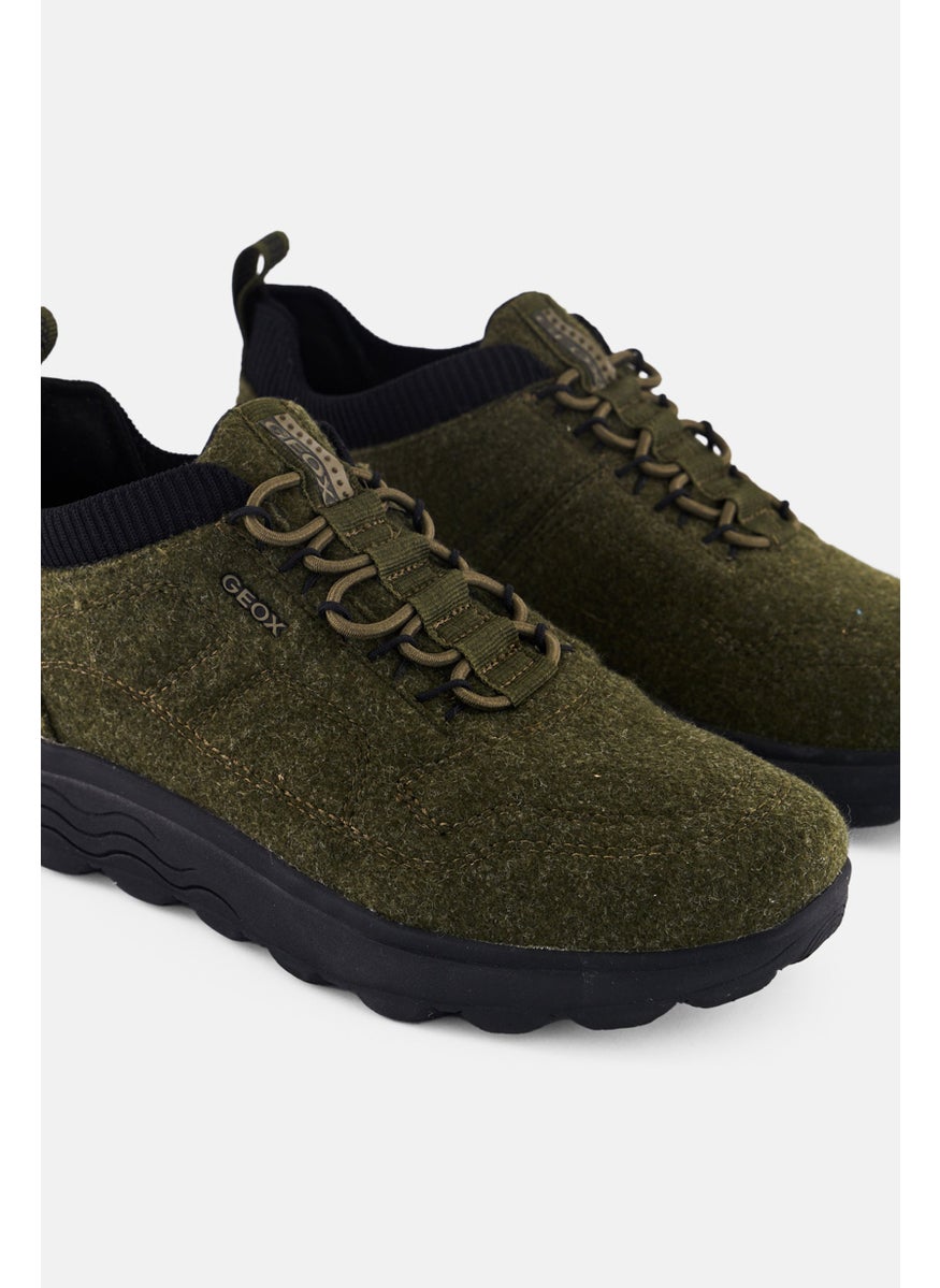 Men U Spherica Slip On Casual Shoes, Dark Olive