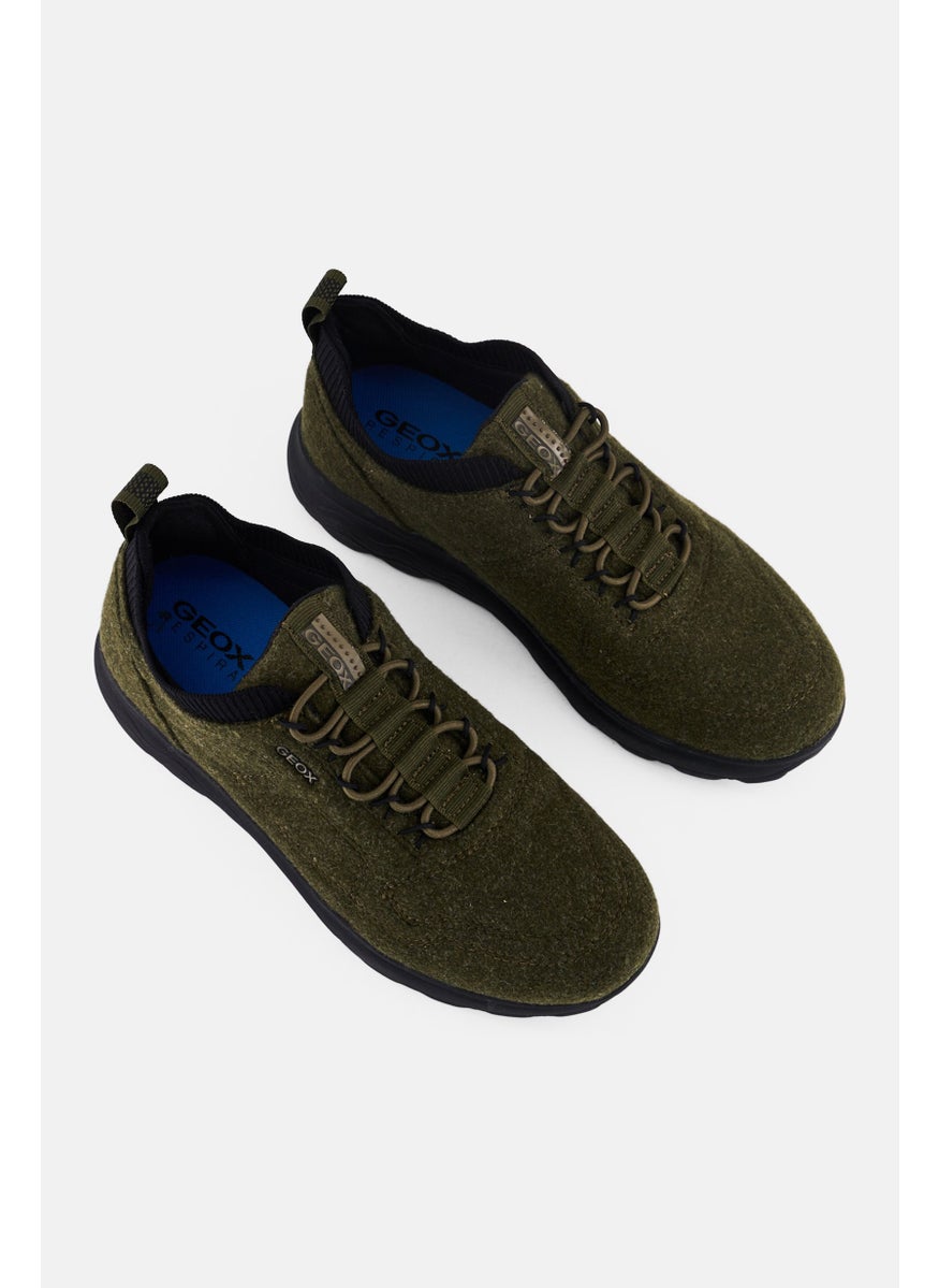 Men U Spherica Slip On Casual Shoes, Dark Olive