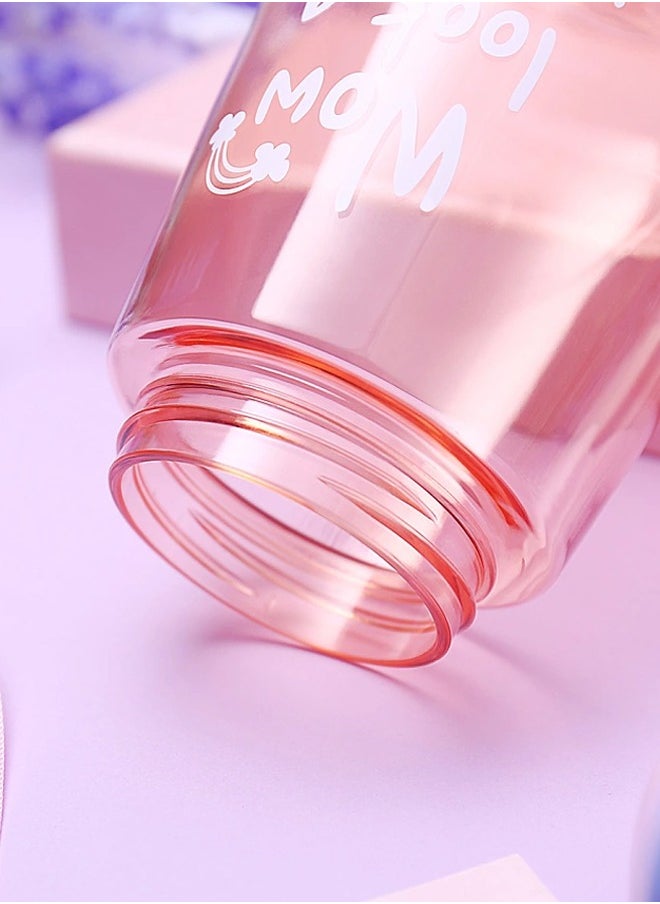 400ml Creative Shaking Cup Water Bottle Portable Outdoor Travel Bottle For Children