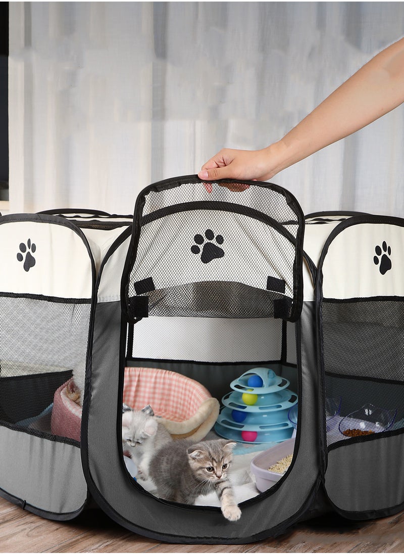 Folding Cat Tent Dog Cage Puppy Cage Pet Tent Dog Enclosure Cage