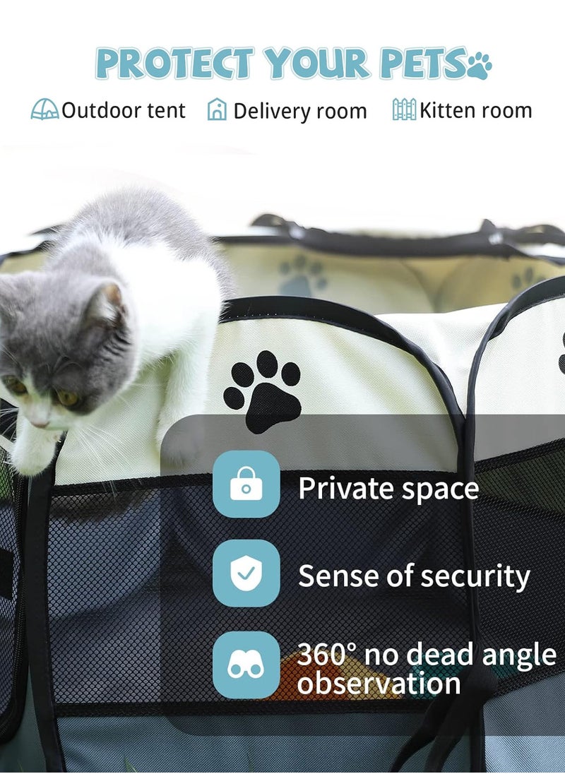 Folding Cat Tent Dog Cage Puppy Cage Pet Tent Dog Enclosure Cage