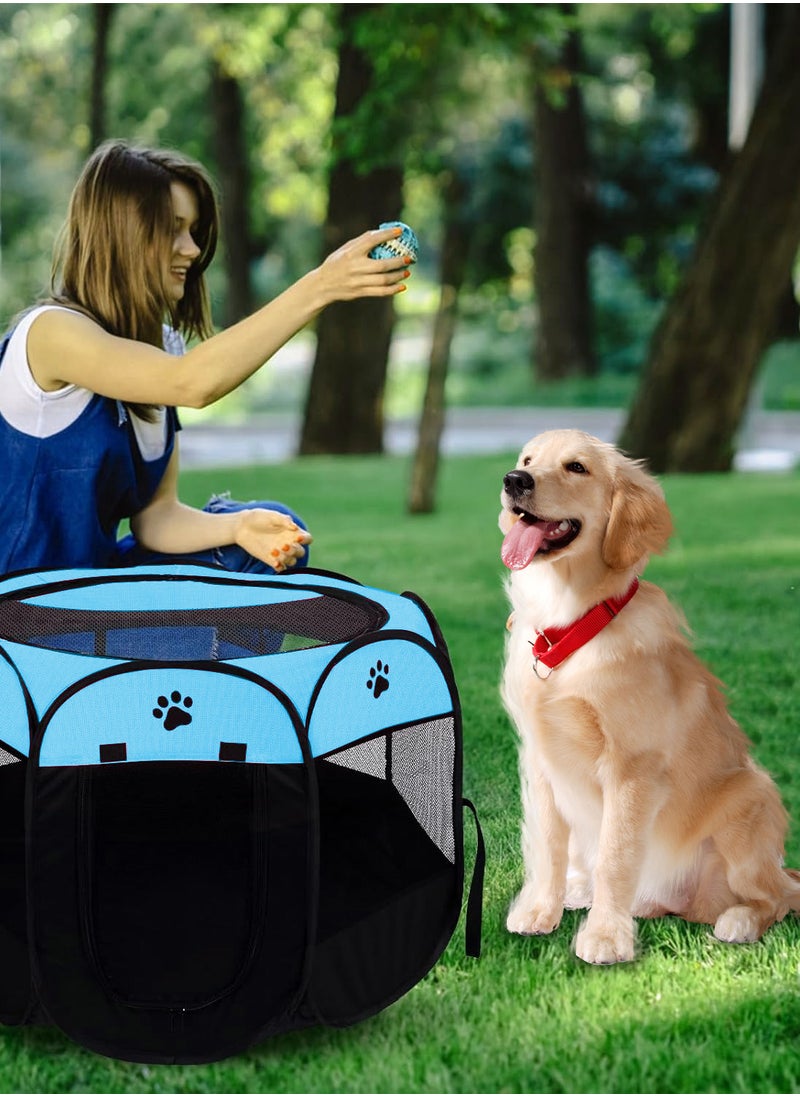 Folding Cat Tent Dog Cage Puppy Cage Pet Tent Dog Enclosure Cage