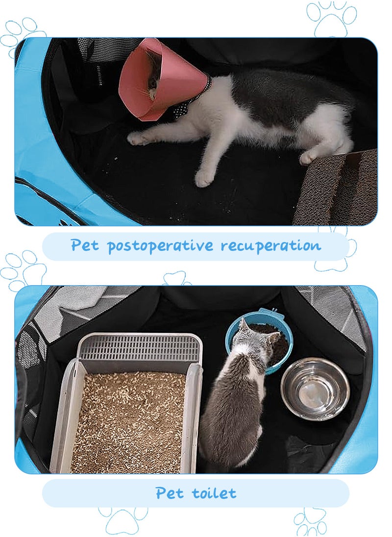Folding Cat Tent Dog Cage Puppy Cage Pet Tent Dog Enclosure Cage