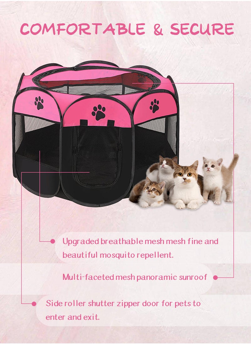 Folding Cat Tent Dog Cage Puppy Cage Pet Tent Dog Enclosure Cage