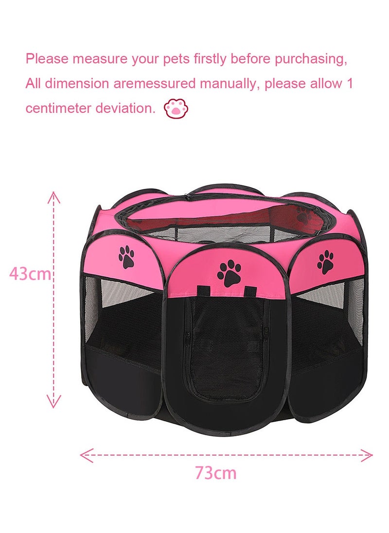 Folding Cat Tent Dog Cage Puppy Cage Pet Tent Dog Enclosure Cage