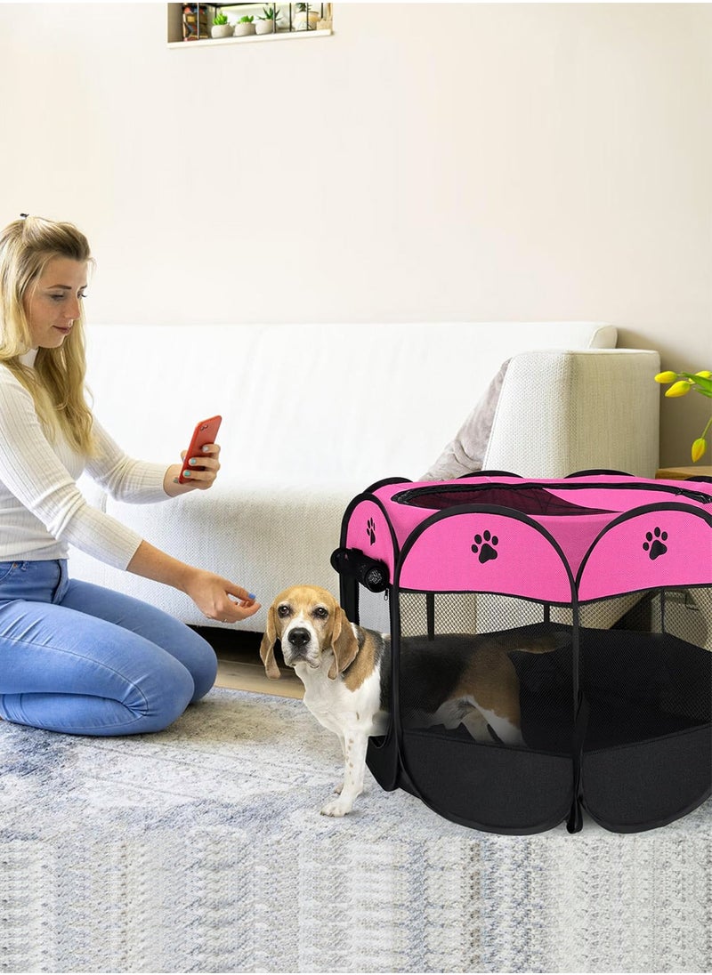 Folding Cat Tent Dog Cage Puppy Cage Pet Tent Dog Enclosure Cage