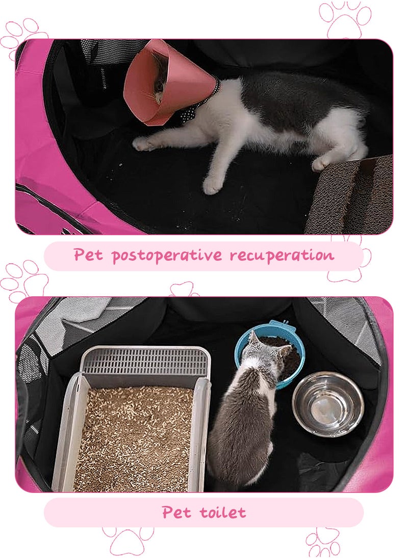 Folding Cat Tent Dog Cage Puppy Cage Pet Tent Dog Enclosure Cage