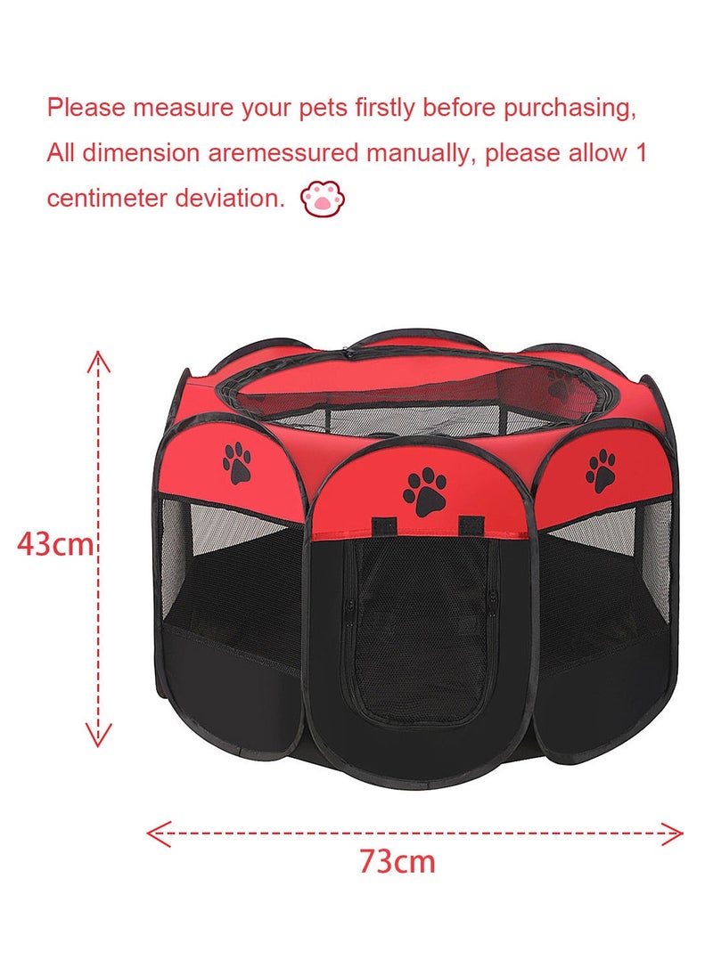 Folding Cat Tent Dog Cage Puppy Cage Pet Tent Dog Enclosure Cage